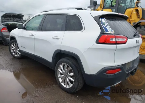 2014 Jeep Cherokee Limited from USA, damaged, VIN 1C4PJLDSXEW143471